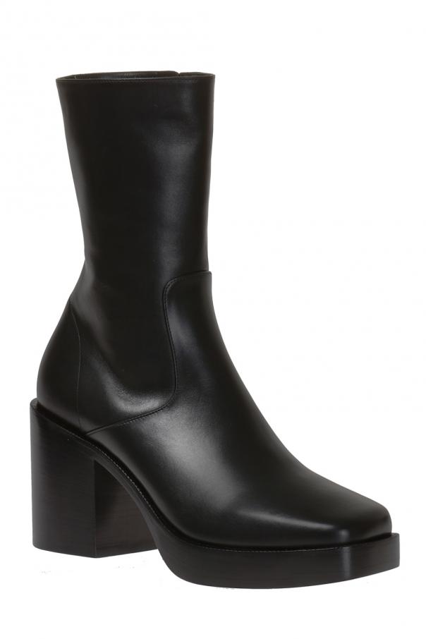 balenciaga platform boots